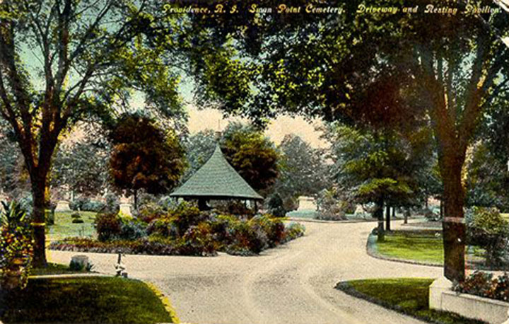 Swan Point Cemetery Postcard